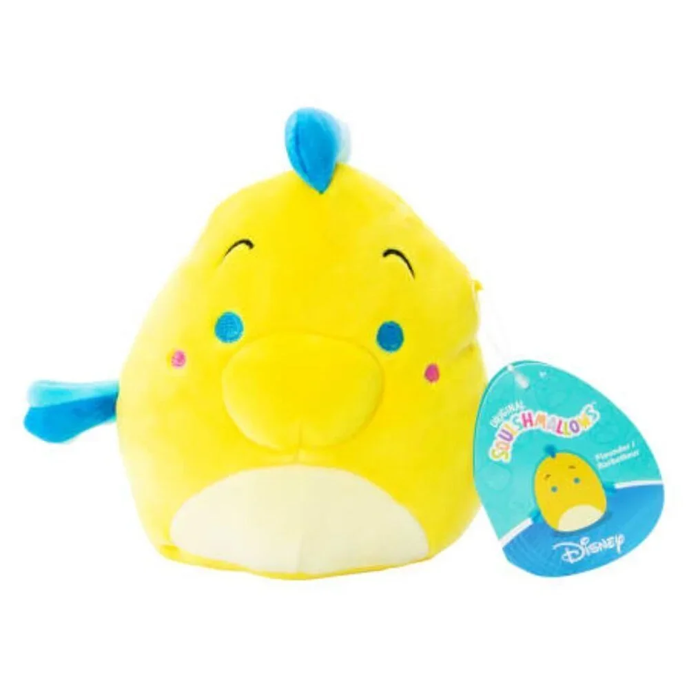 Disney The Little Mermaid Flounder Squishmallow New